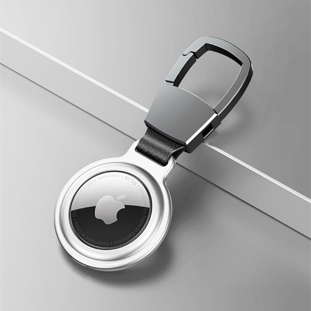 Apple AirTag Protective Metal Case Keychain