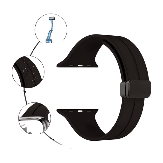 Magnetic Buckle Silicone Strap