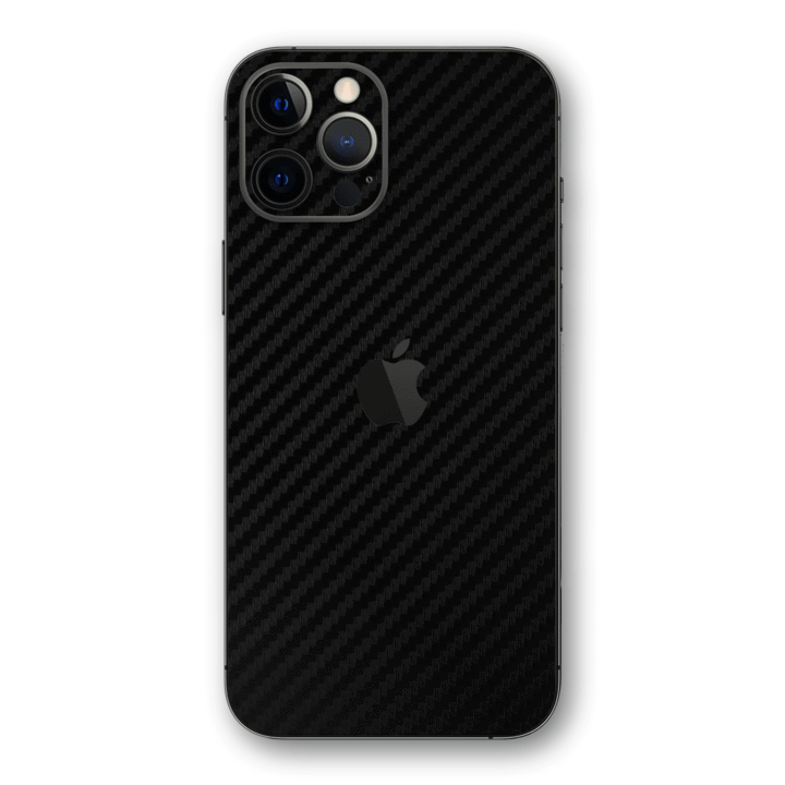 Carbon Fibre Skin Vinyl Wrap for iPhone 11, 12 and 13