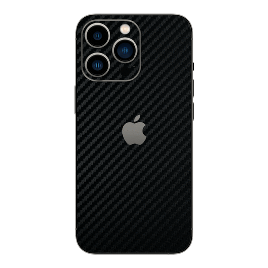 Carbon Fibre Skin Vinyl Wrap for iPhone 11, 12 and 13