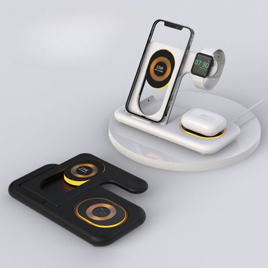 4-in-1 Foldable Fast Wireless Charging Dock