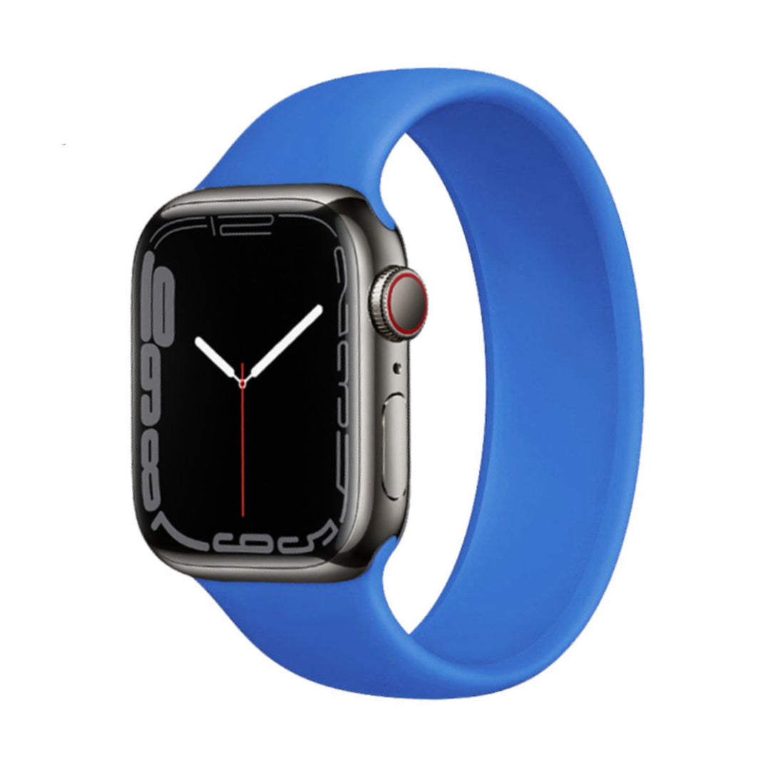 Silicone Solo Loop Strap for Apple Watch - Ospeka Straps