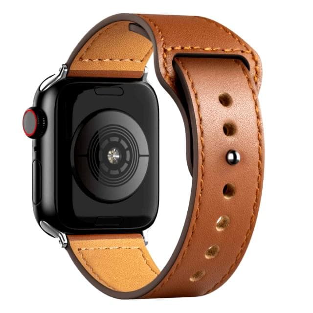 Leather Loop Strap for Apple Watch - Ospeka Straps